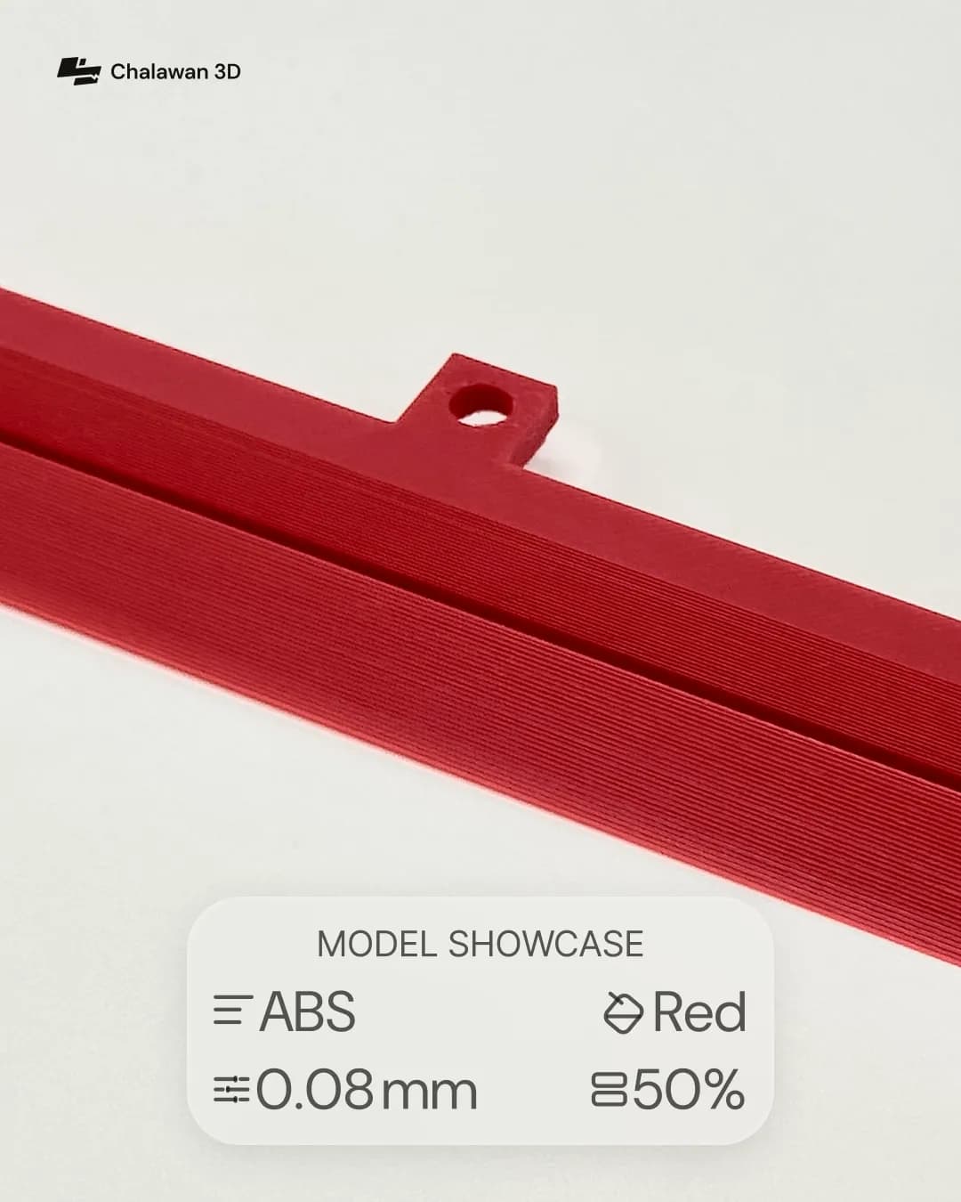 Long Rail with Mounting Tab