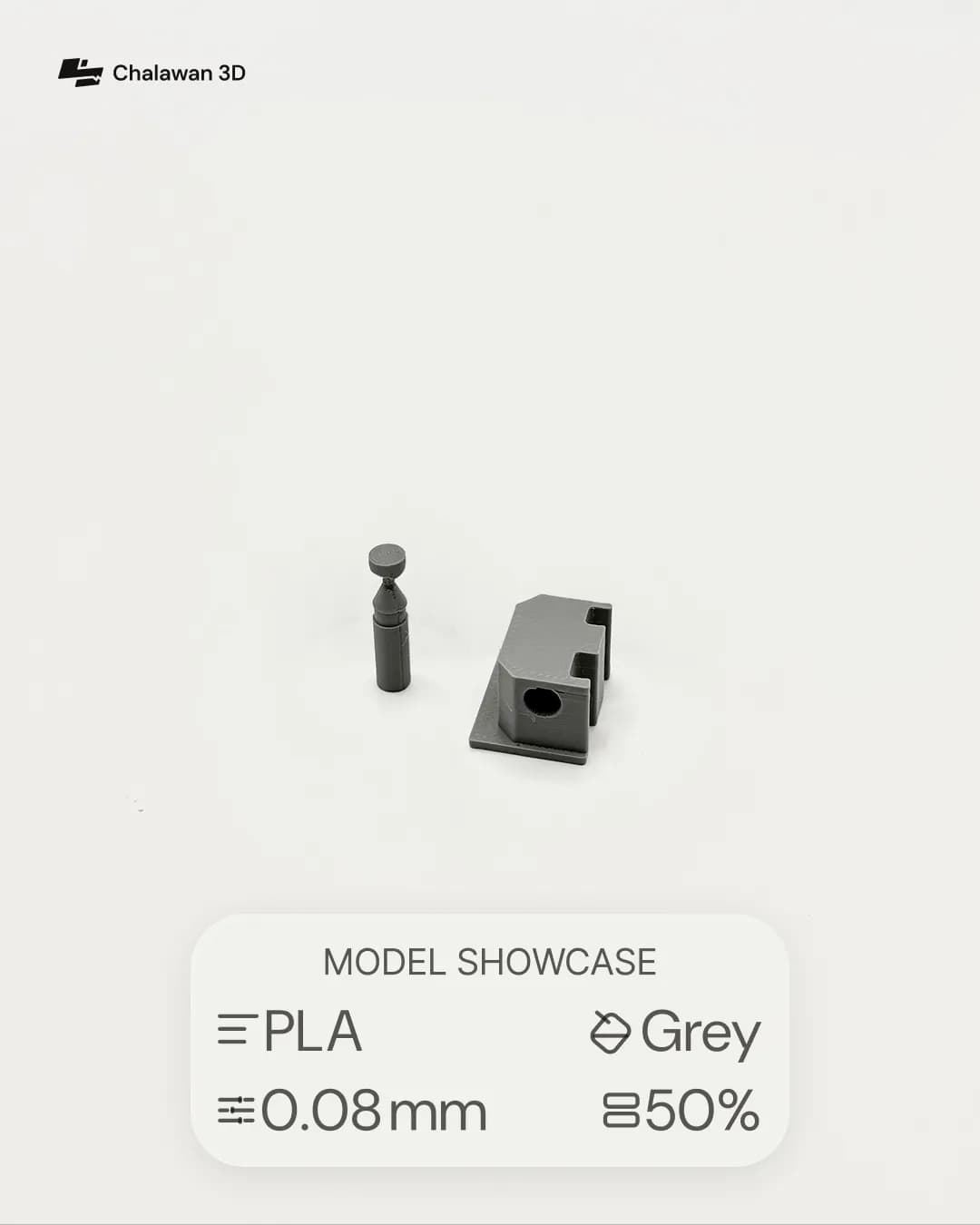 Small Pin and Bracket Set