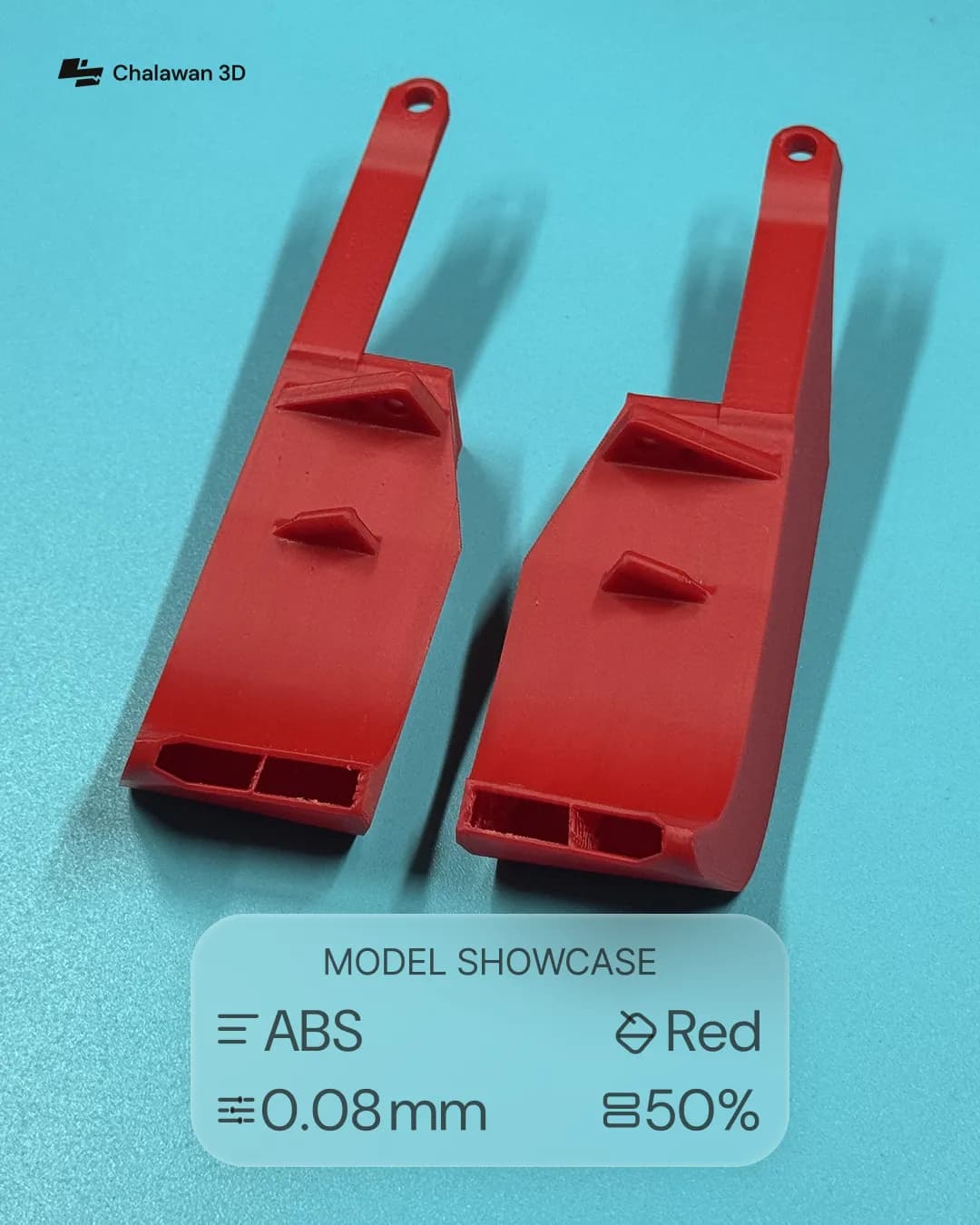 Red Lever Arms with Lugs