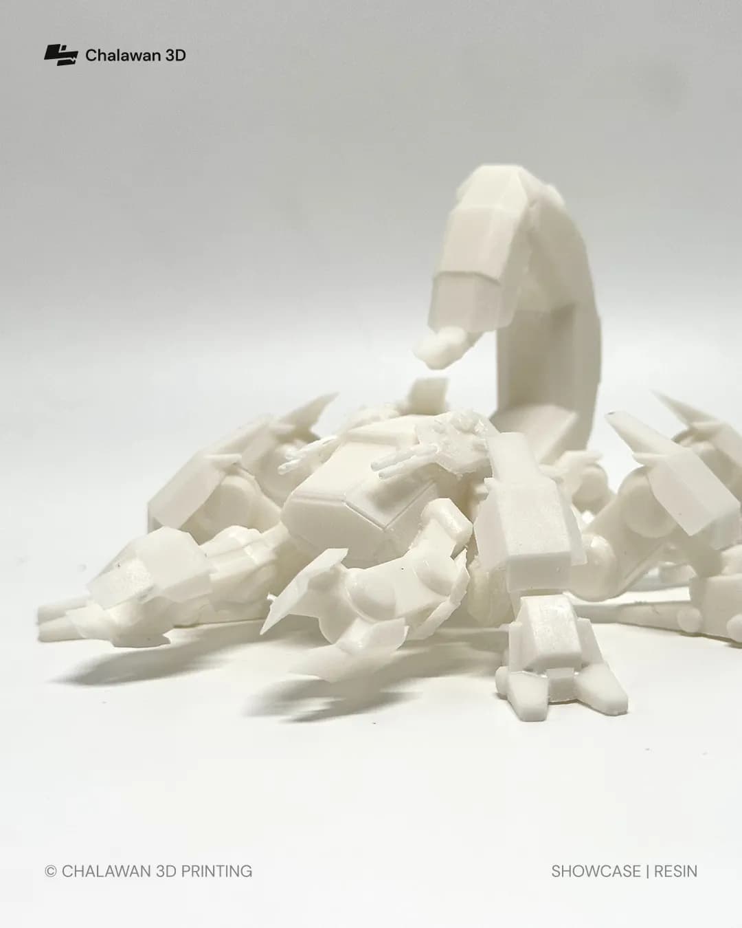 Mechanical Scorpion Figure