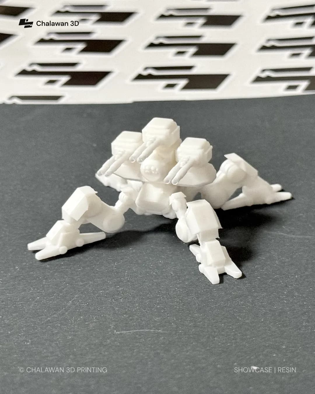 Walker Mech Miniature