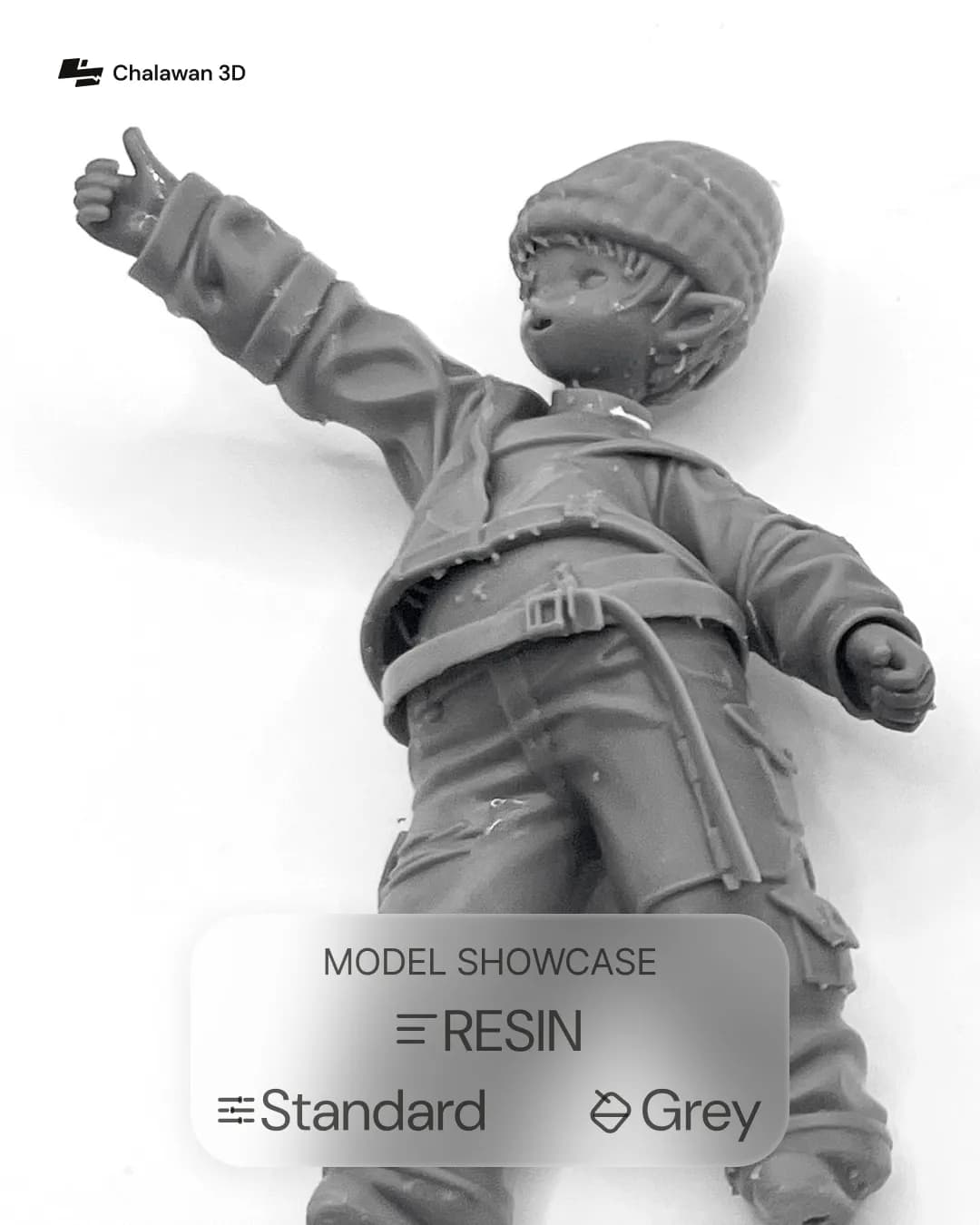 Adventurer Figure with Beanie