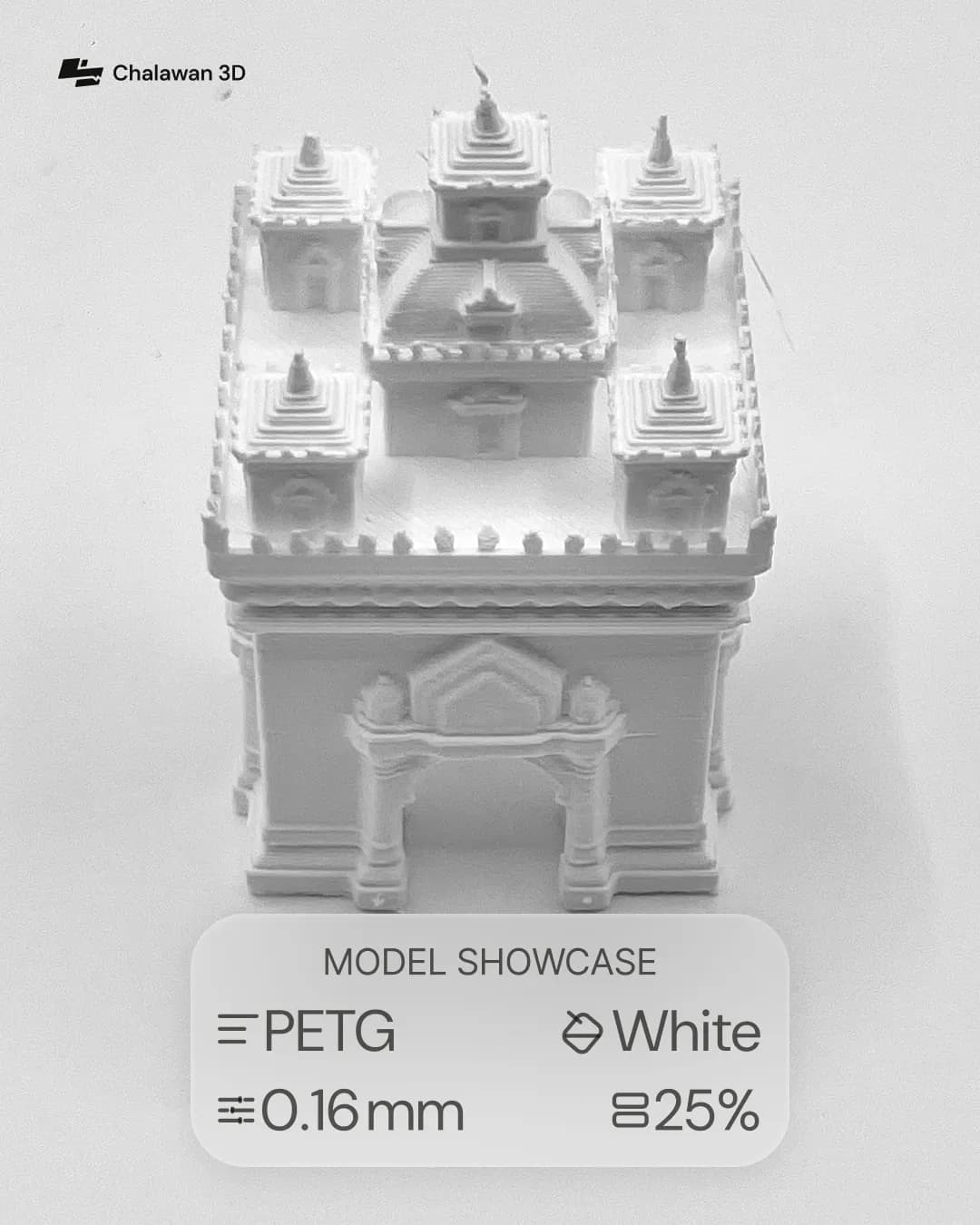 Patuxai Monument Model