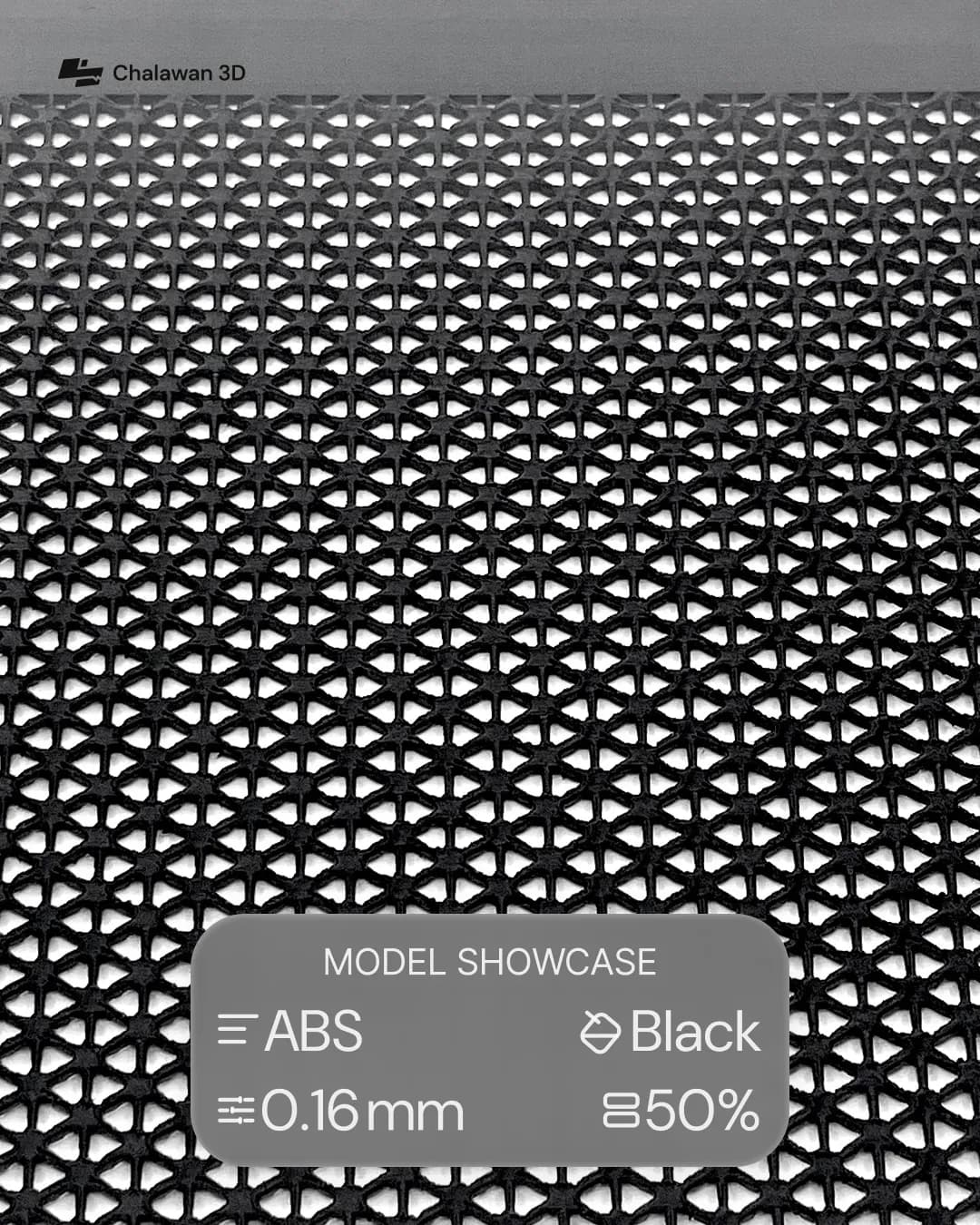 Fine Lattice Mesh Sheet