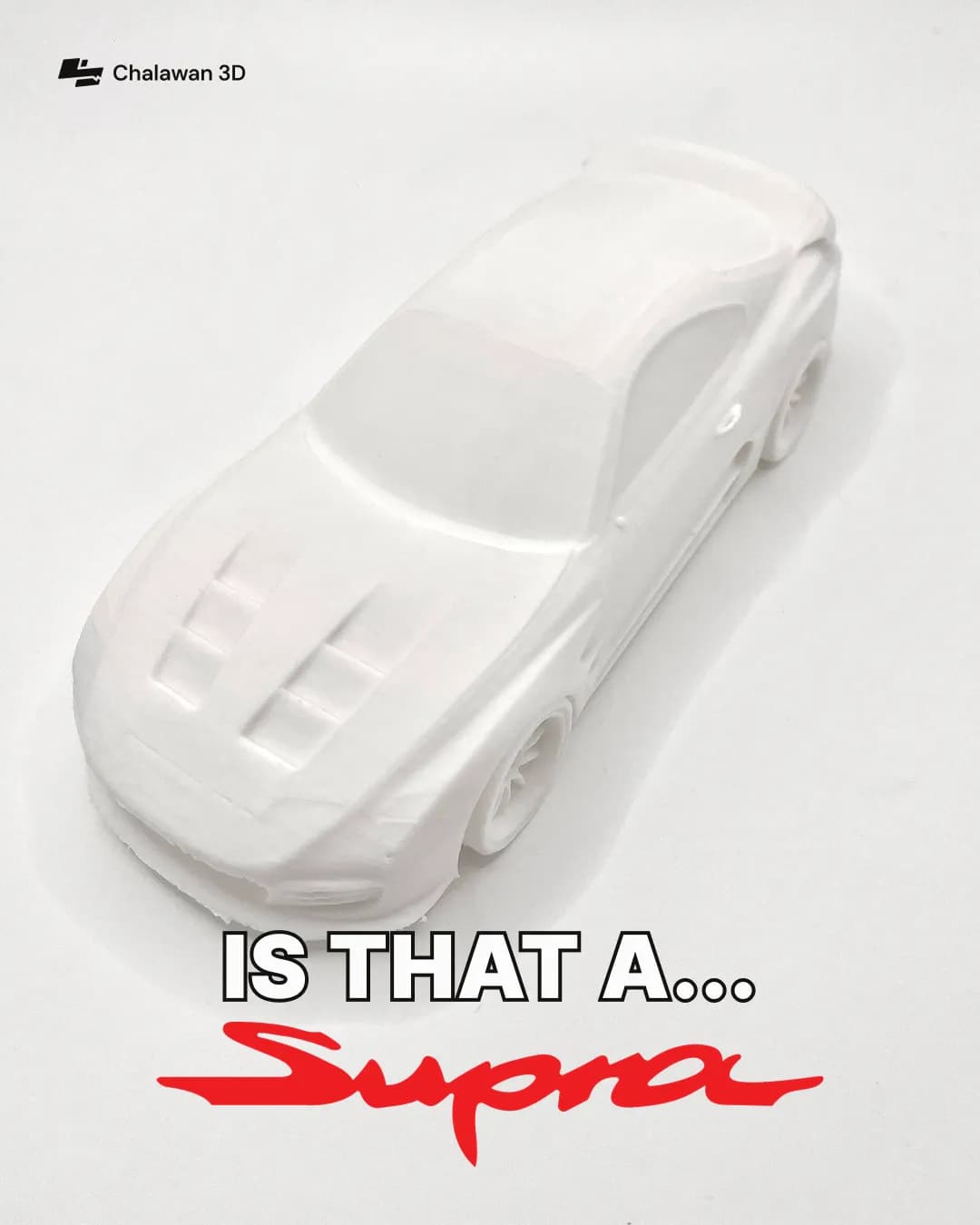 Toyota Supra Model Car