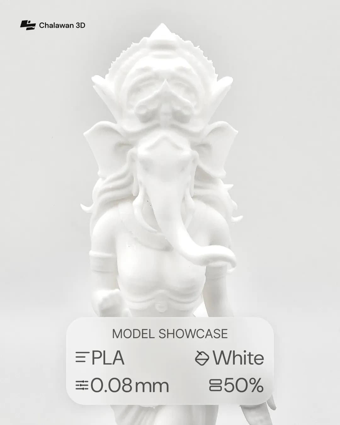 Elephant-Headed Deity Statue