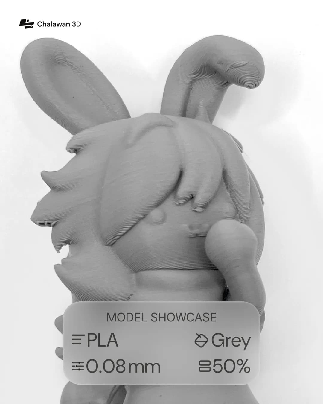 Bunny-Ear Chibi Figure