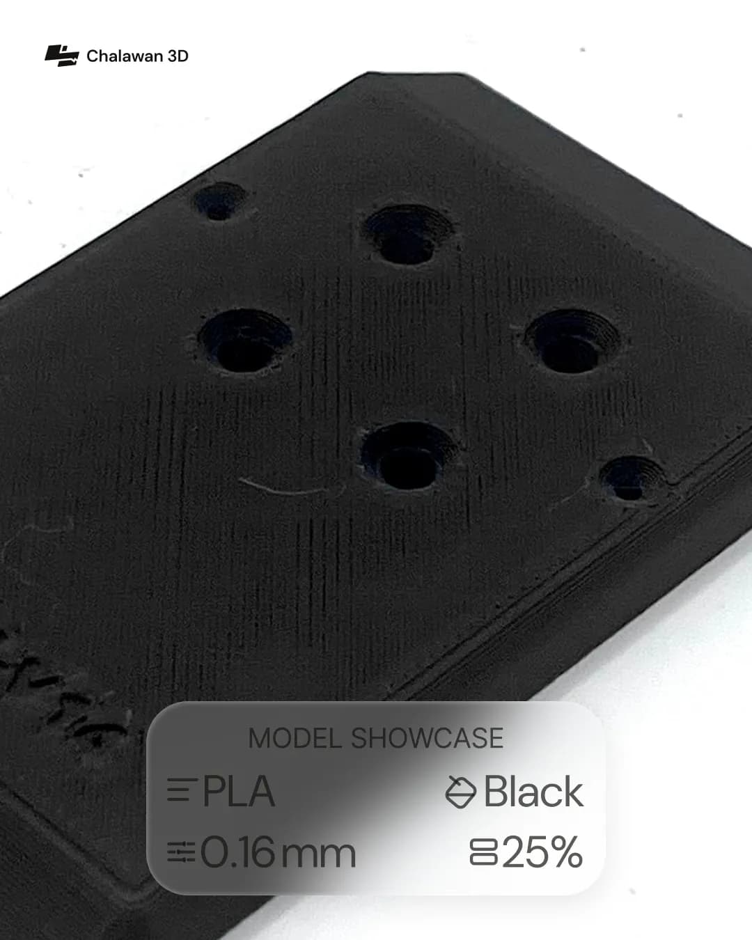 Mounting Plate with Screw Holes