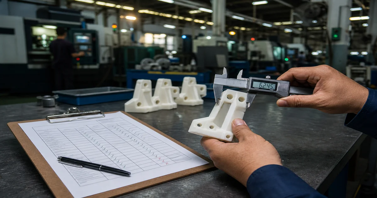 อนุมัติอะไหล่พิมพ์ 3D ก่อนติดตั้งไลน์ — checklist QA ที่ maintenance ใช้ได้จริง