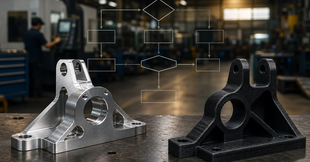 CNC หรือ พิมพ์ 3D อะไหล่ — ตัดสินใจอย่างไรเมื่อไลน์เสี่ยงหยุด