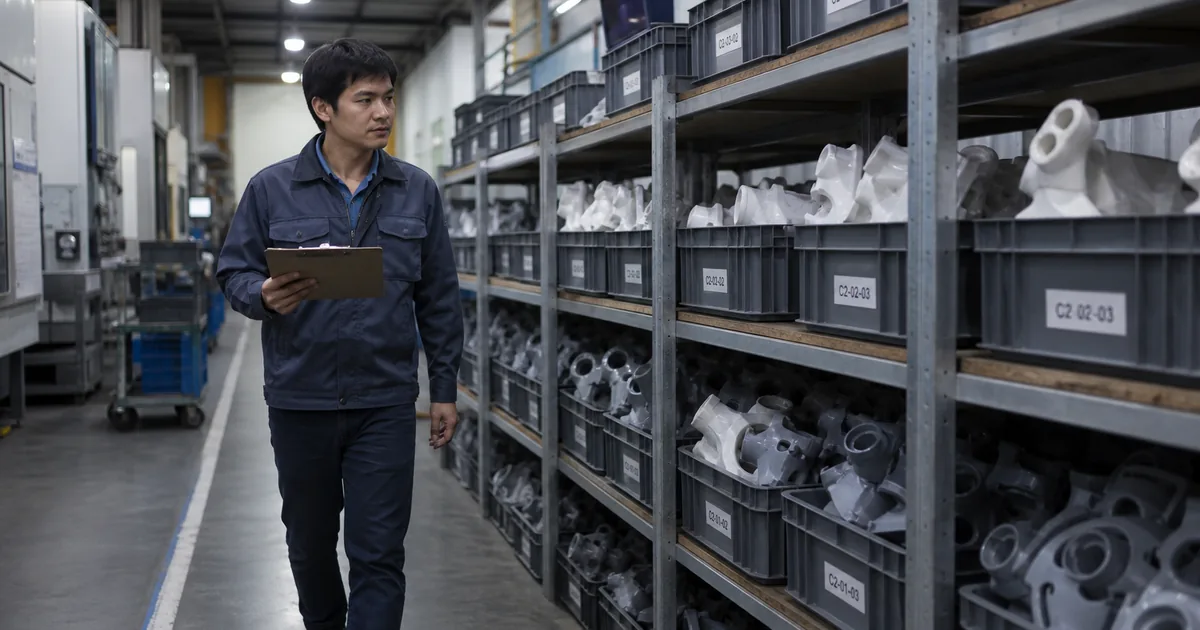 Gemba walk อะไหล่พิมพ์ 3D โรงงาน — เดินหน้างาน 30 นาที หาช่องว่างก่อนไลน์หยุด