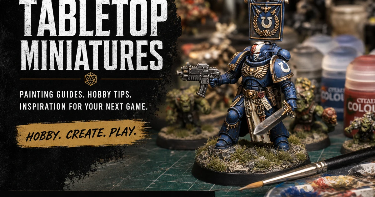 สั่งพิมพ์ฟิกเกอร์ Tabletop & Warhammer — เรซิน SLA กับประเมินราคาทันที